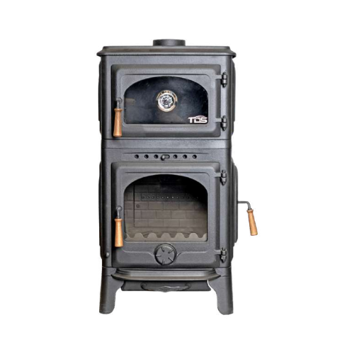 BDS058C - FIREPLACE WITH OVEN, SIDE GLASS AND SIDE DOORS