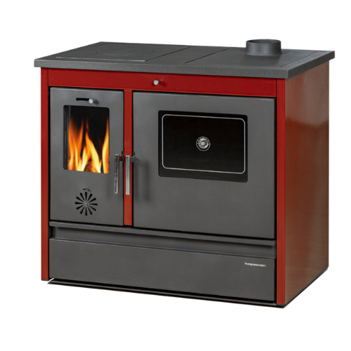 HOŞSEVEN 4050  LOTUS CLASSIC WOOD FIRED STOVE WITH OVEN
