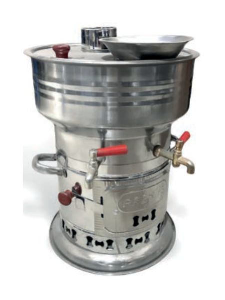 Pres İş - 10L Double-Spout Samovar