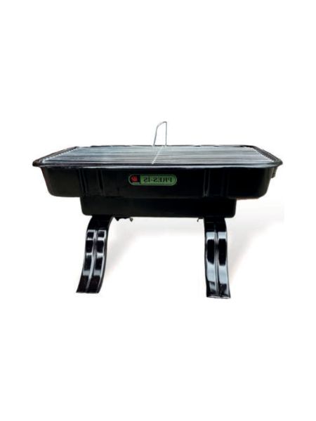 Pres İş - 50cm Wire Grated Lion Leg Enamel BBQ Grill