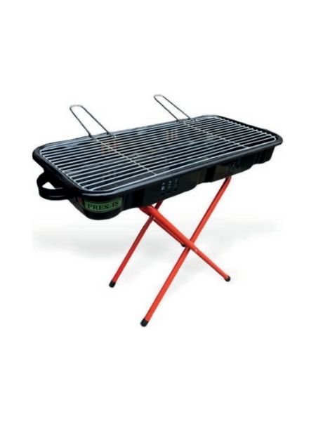 Pres İş - 60cm Legged Enamel Wire BBQ Grill