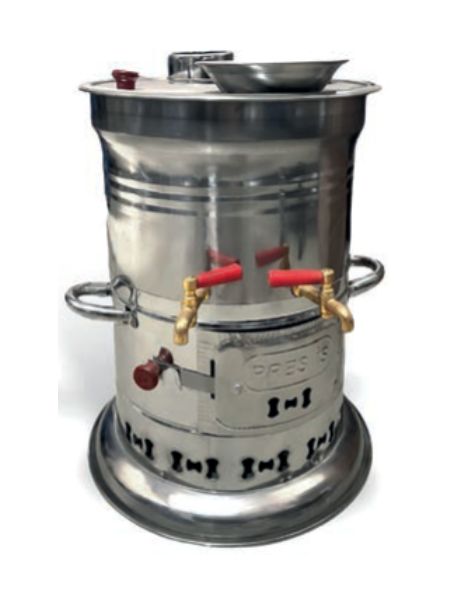 Pres İş - 7L Double-Spout Samovar