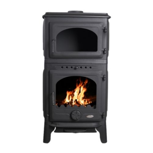 TDS058C FIREPLACE WITH OVEN, SIDE GLASS, SIDE DOOR