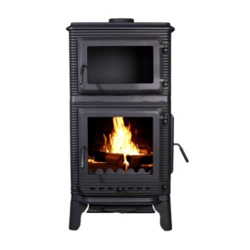 TDS059C FIREPLACE WITH OVEN, SIDE GLASS, SIDE DOOR