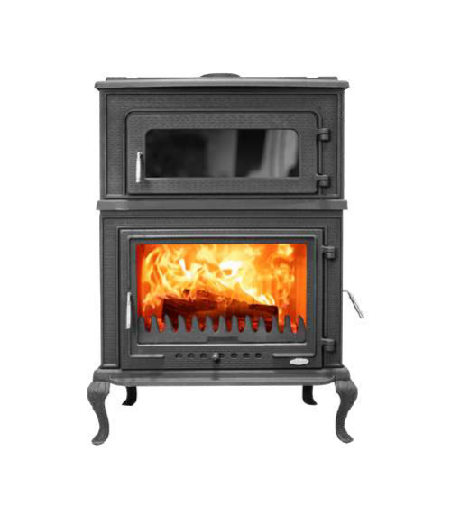 TDS060D FIREPLACE WITH VERTICAL OVEN, SIDE DOOR, SIDE GLASS