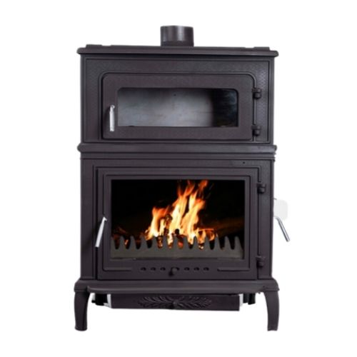 TDS060H FIREPLACE WITH VERTICAL OVEN, SIDE GLASS, SIDE DOOR